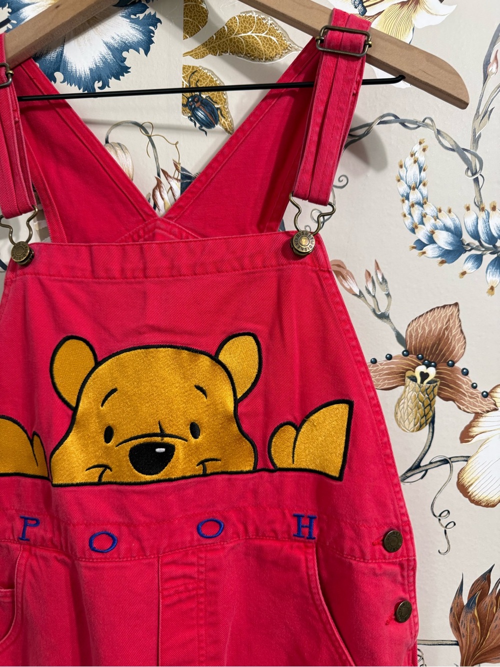Vintage Disney Catalog Collection Winnie the Pooh Denim Overalls Sz M - Picture 3 of 9